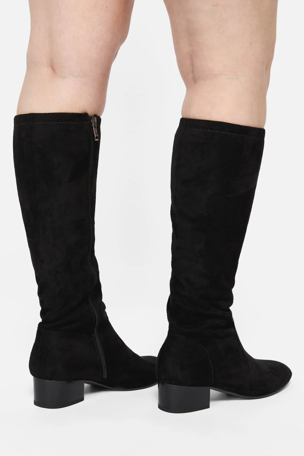Knee High Faux Suede Boot - Image 3