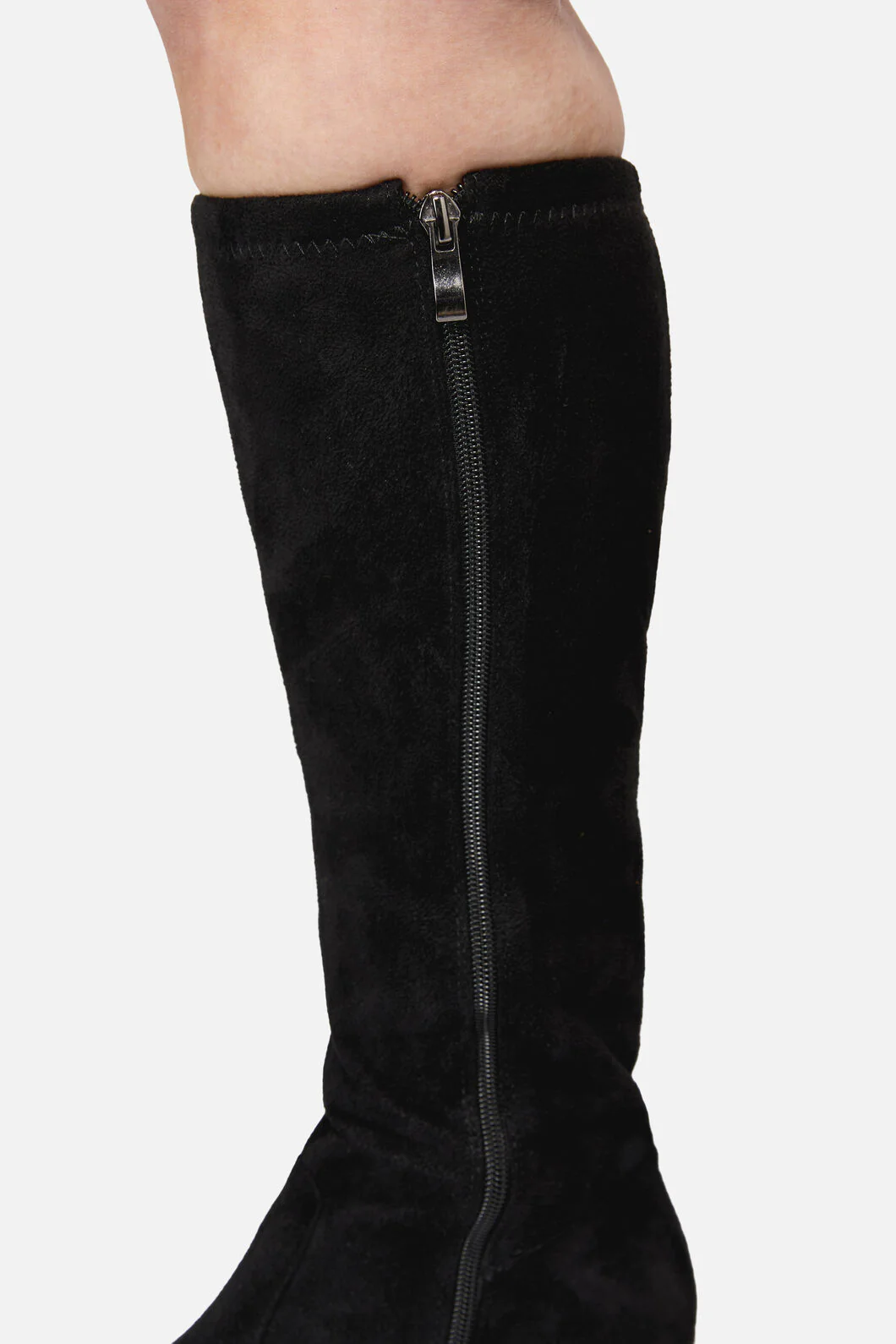 Knee High Faux Suede Boot - Image 4