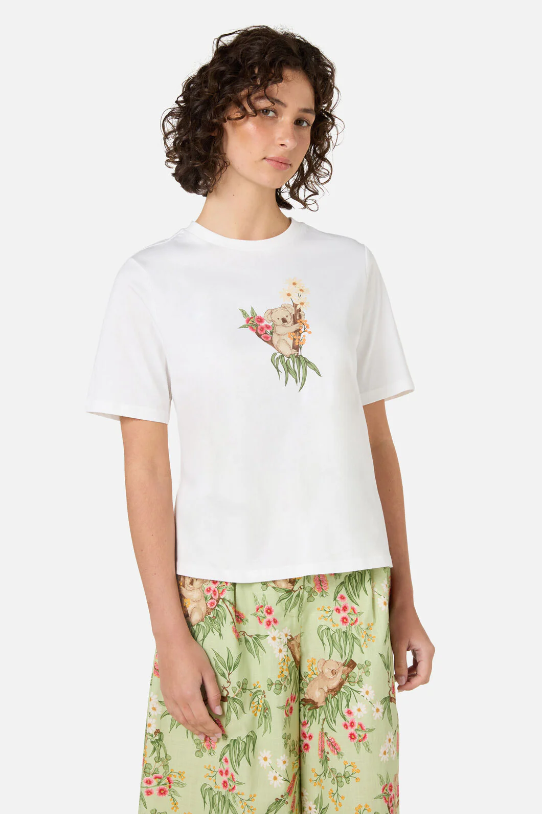 Koala Print Relaxed Tee