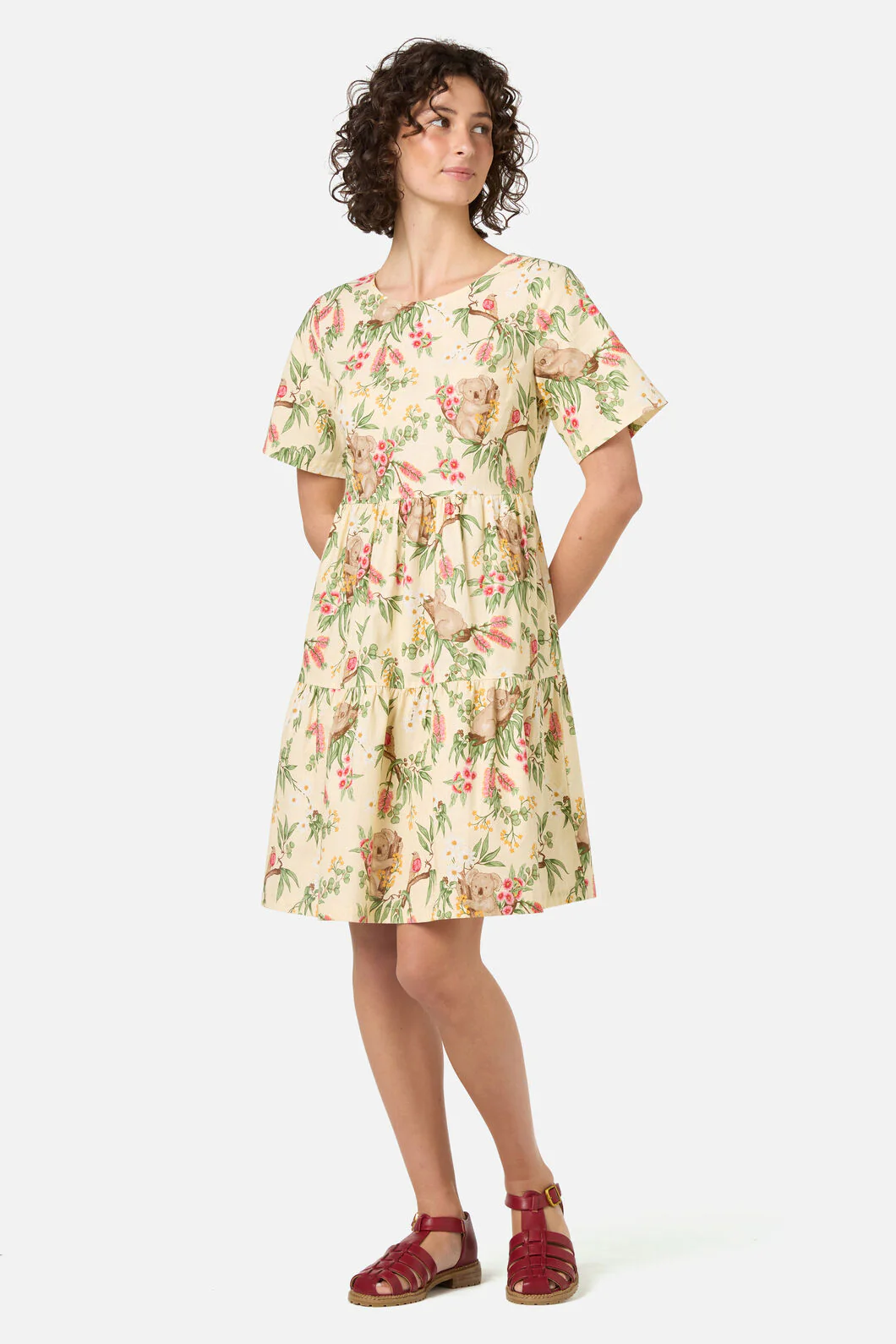 Koala Smock Dress
