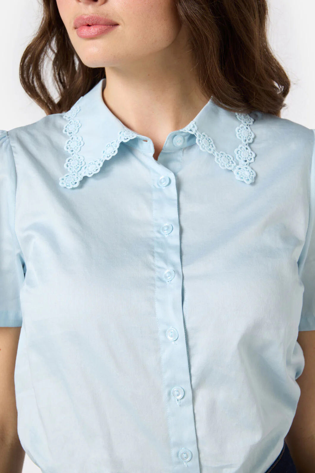 Lacey Collar Blouse - Image 6