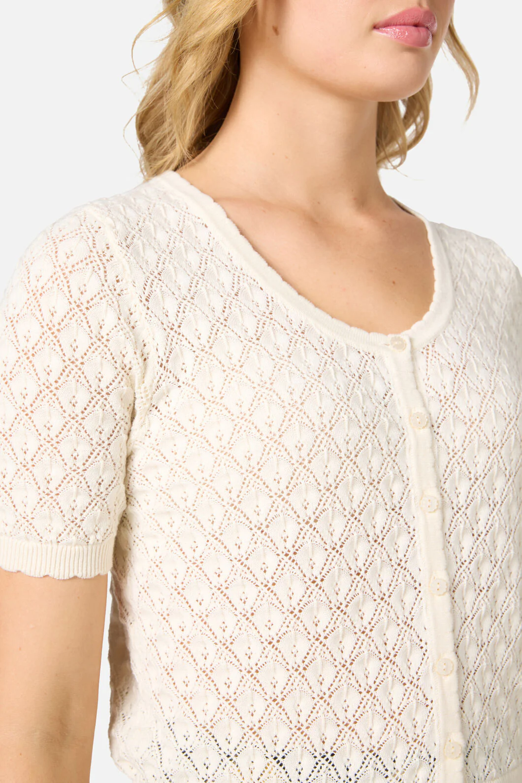 Lacey Short Sleeve Cardigan - Image 14