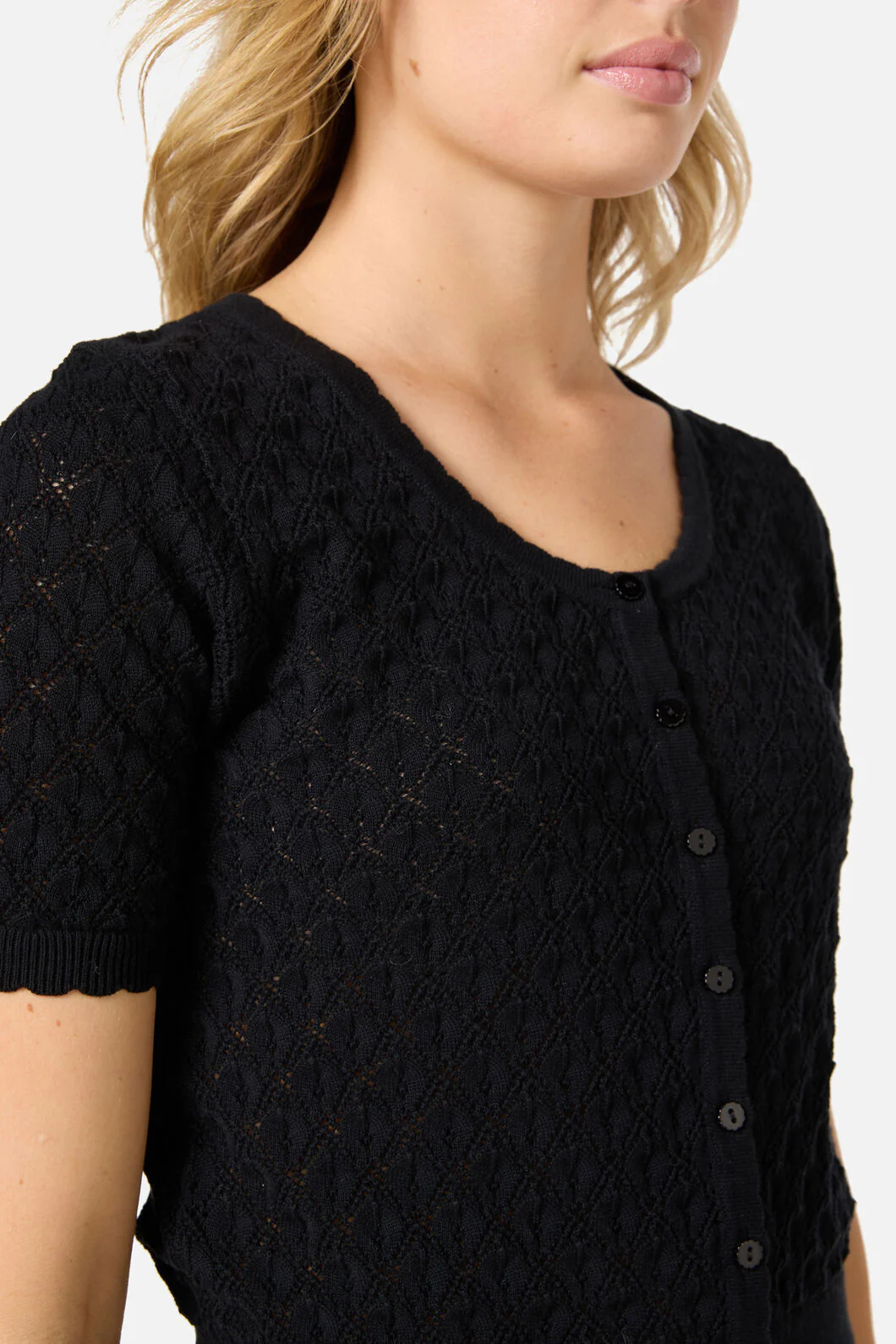 Lacey Short Sleeve Cardigan - Image 6