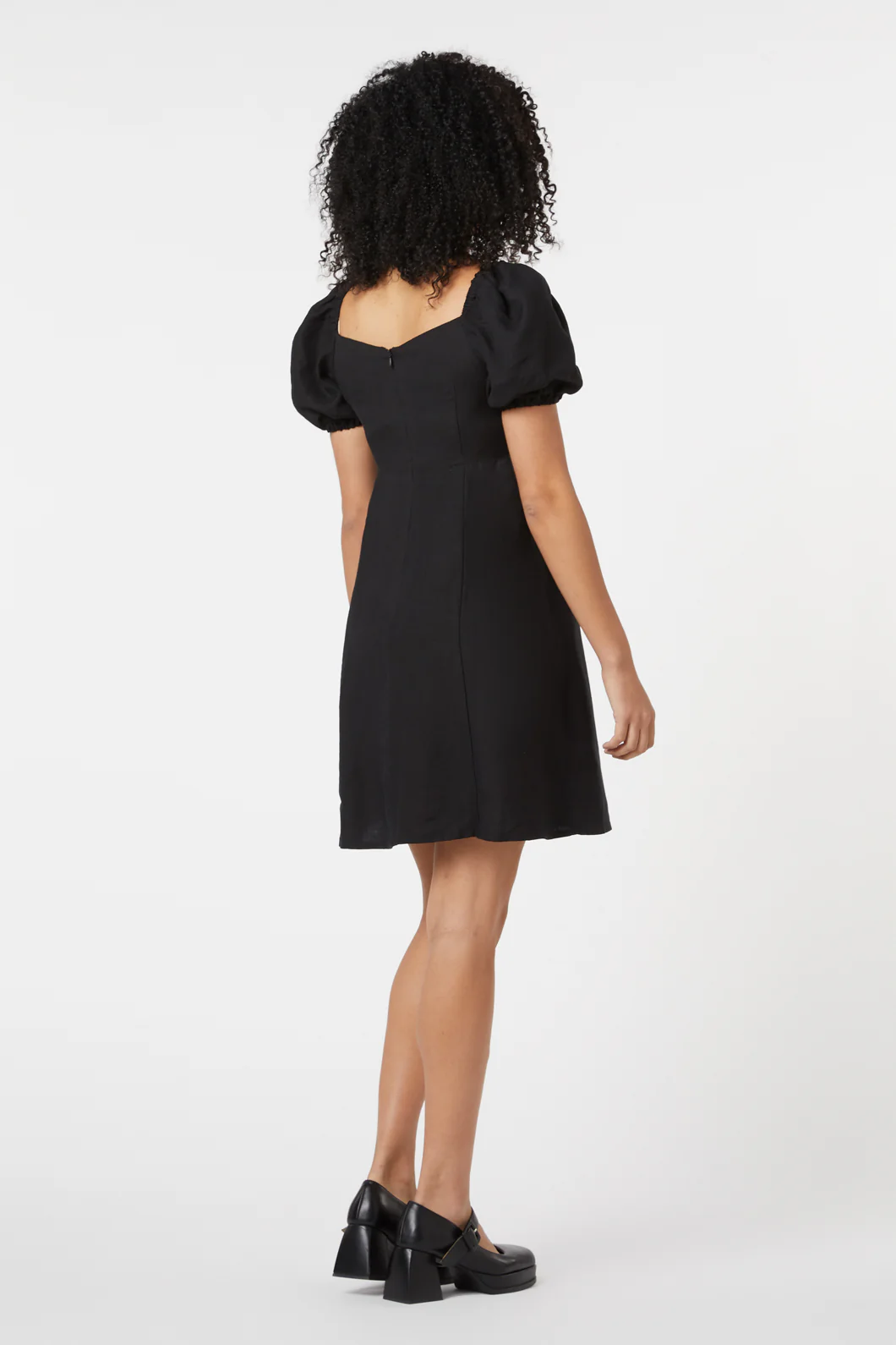 Leah Lace Up Dress - Image 4