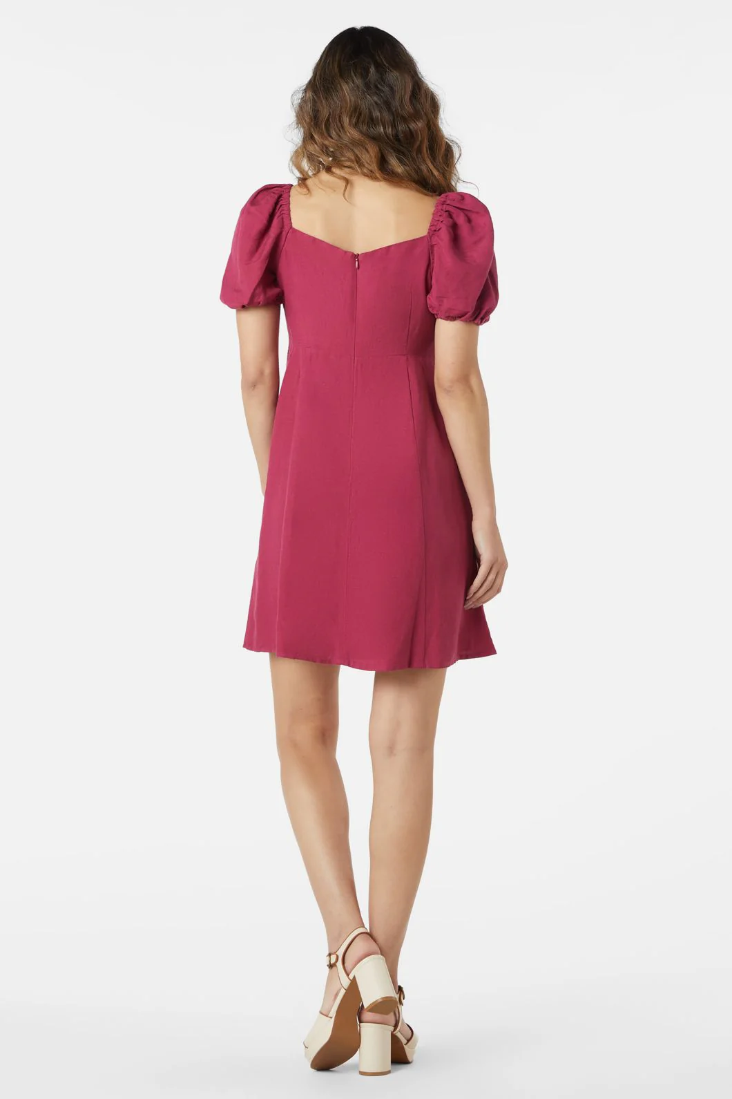 Leah Lace Up Dress - Image 9