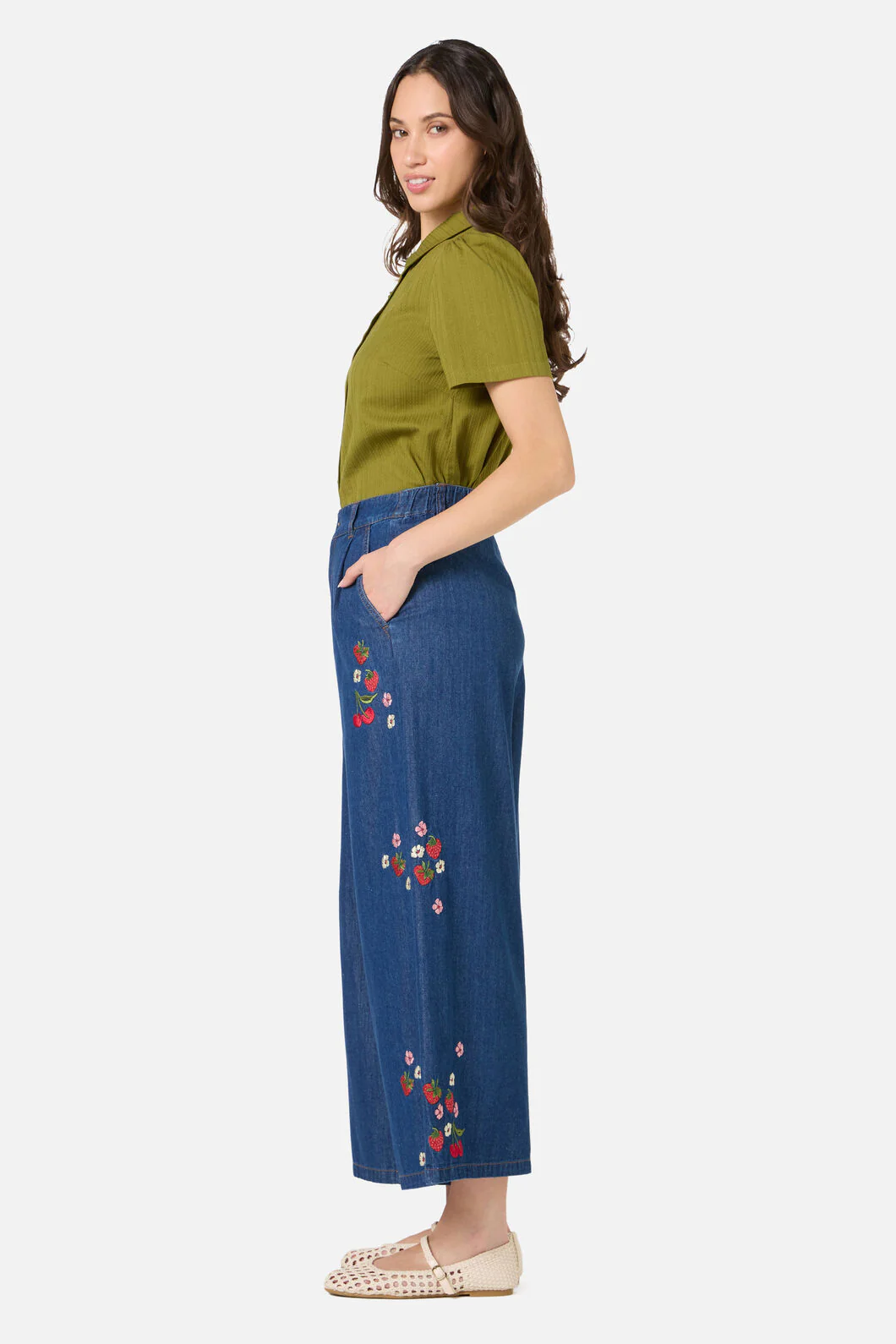 Lee Short Sleeve Blouse - Image 10
