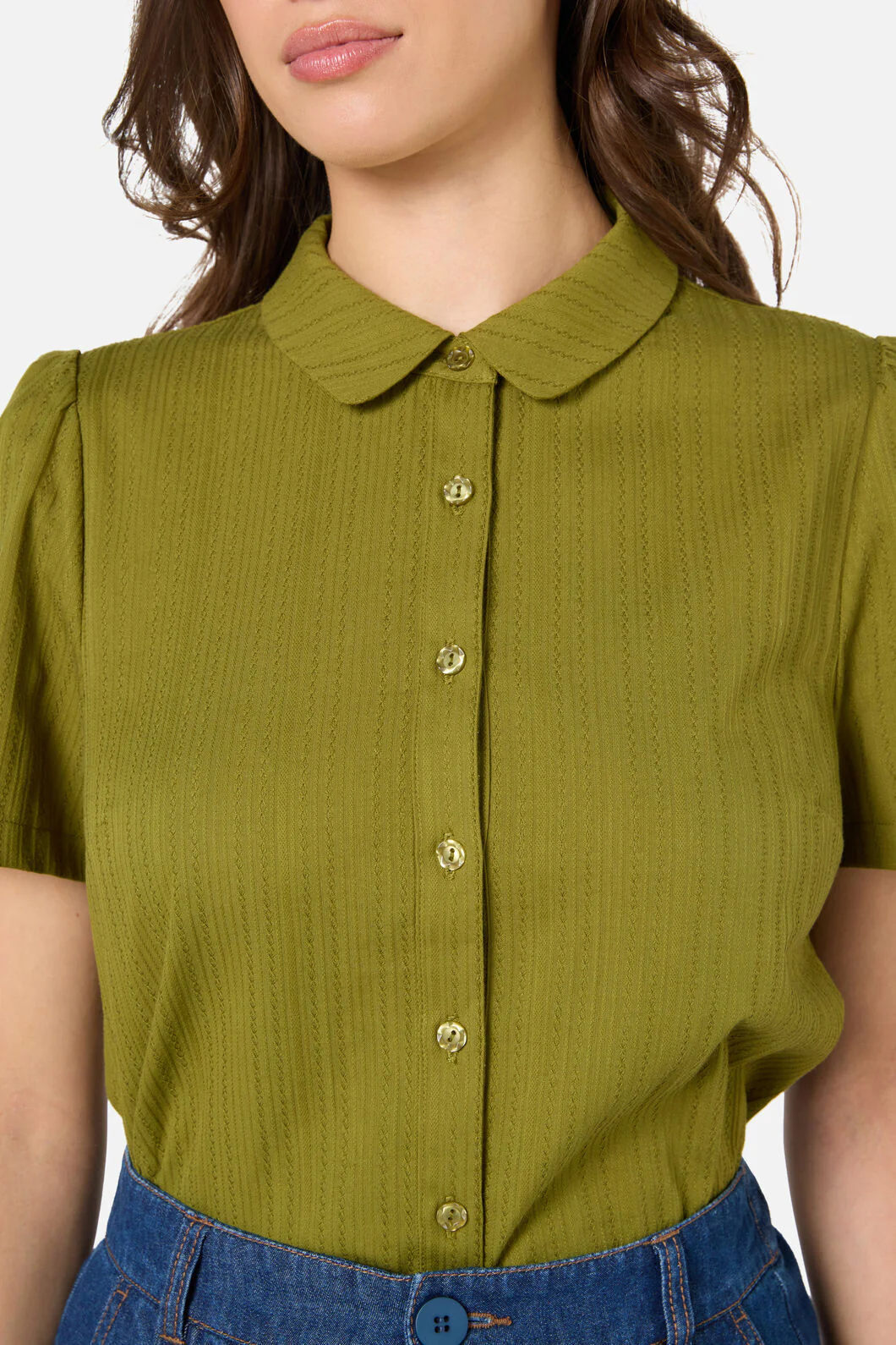 Lee Short Sleeve Blouse - Image 12
