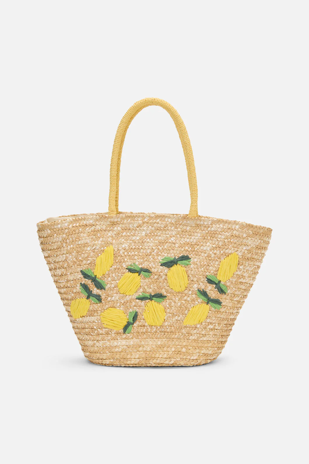 Lemons Straw Bag - Image 2