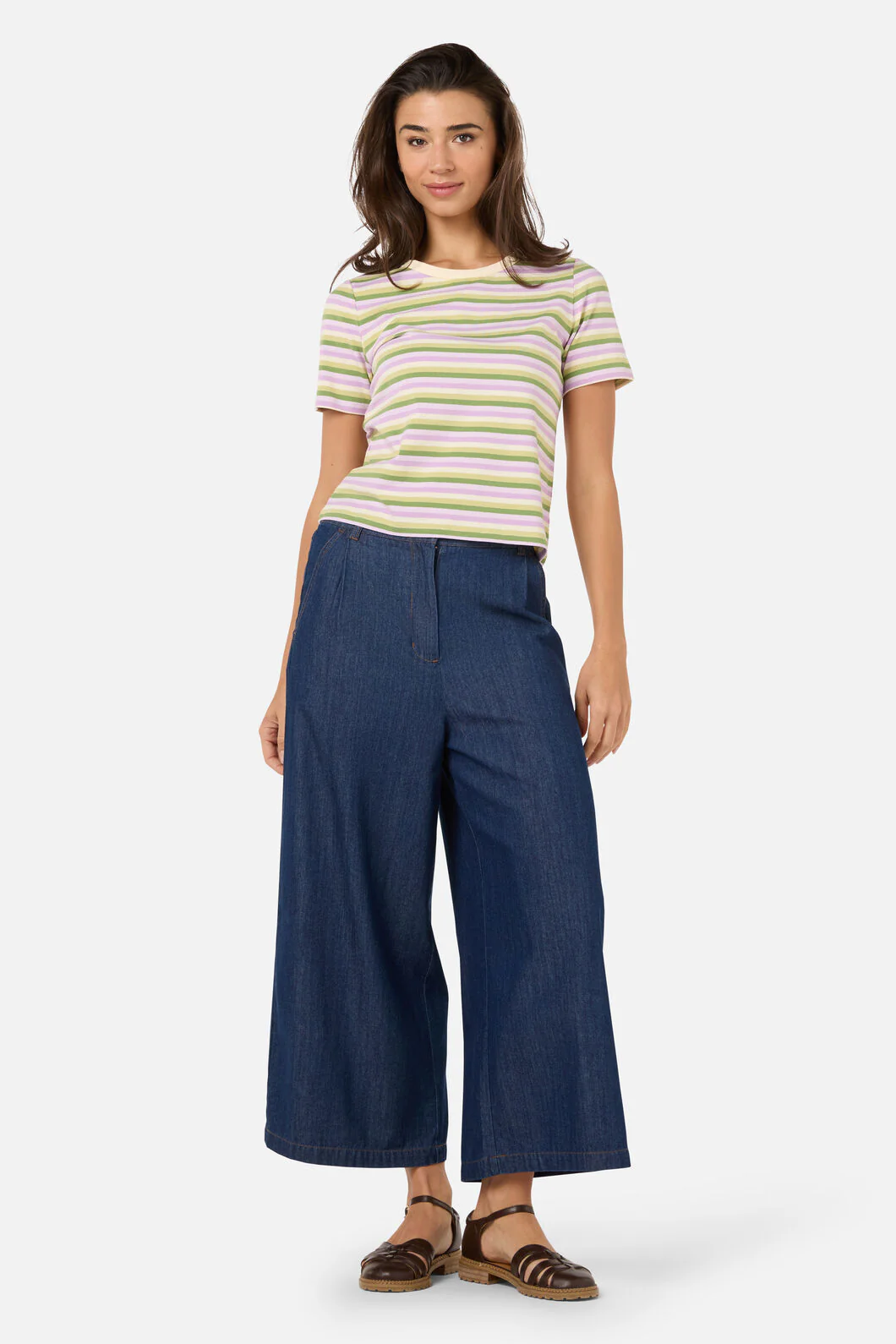 Lena Orchard Stripe Tee - Image 2