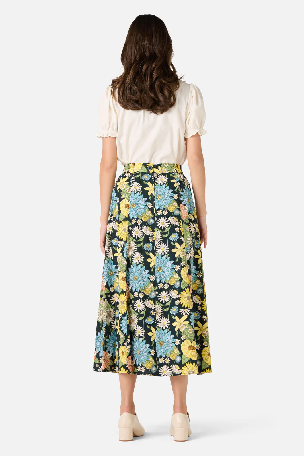 Leonie Floral Midi Skirt - Image 4