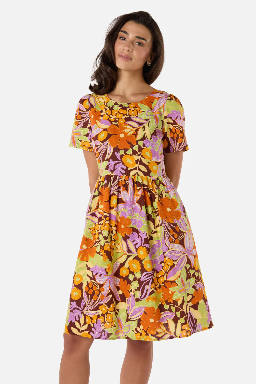 Lexi Floral Smock Dress - Image 2