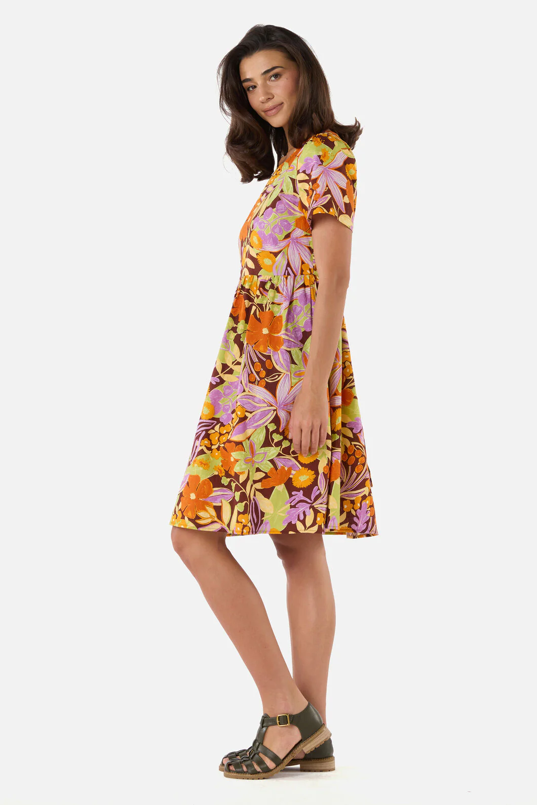 Lexi Floral Smock Dress - Image 3