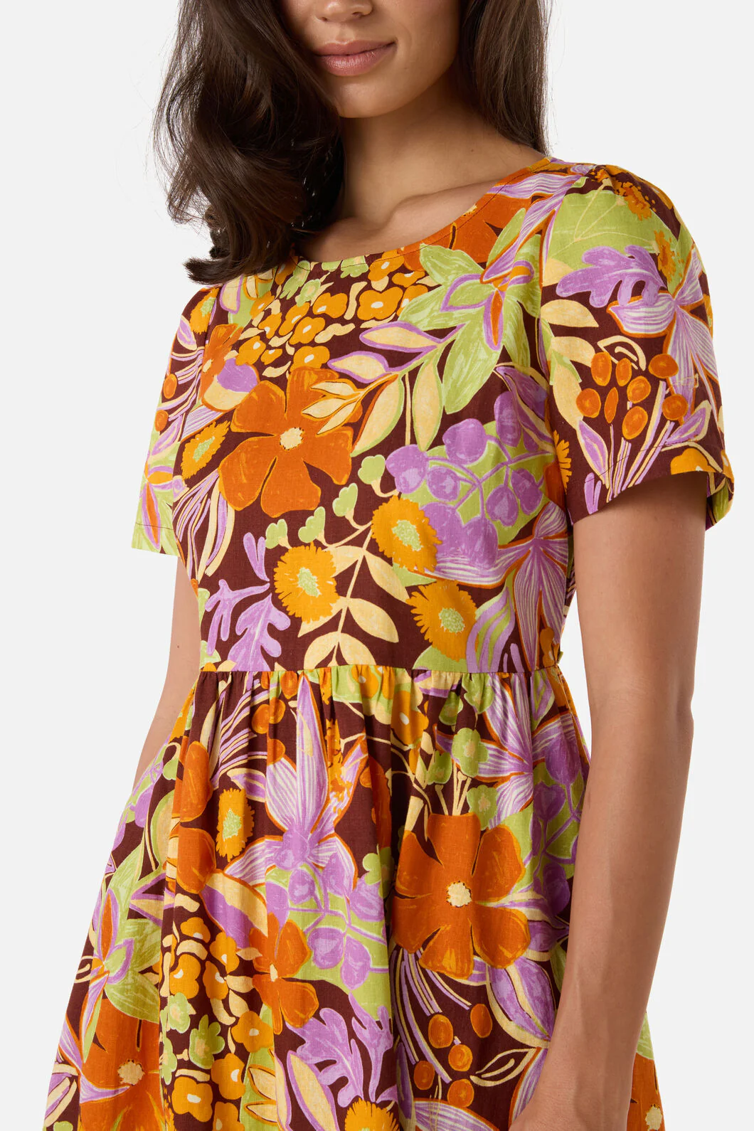 Lexi Floral Smock Dress - Image 5