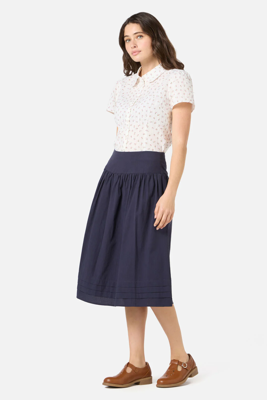 Lexi Gathered Yoke Skirt