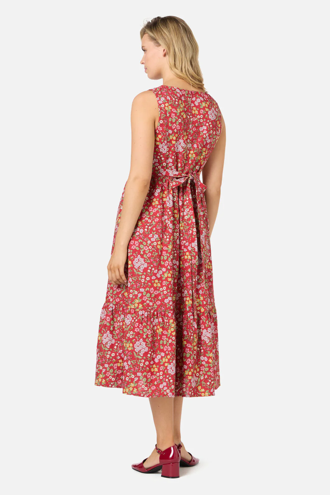 Libby Bee Ditsy Midi Dress - Image 6