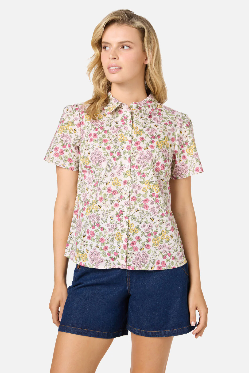 Libby Bee Ditsy Shirt - Image 2