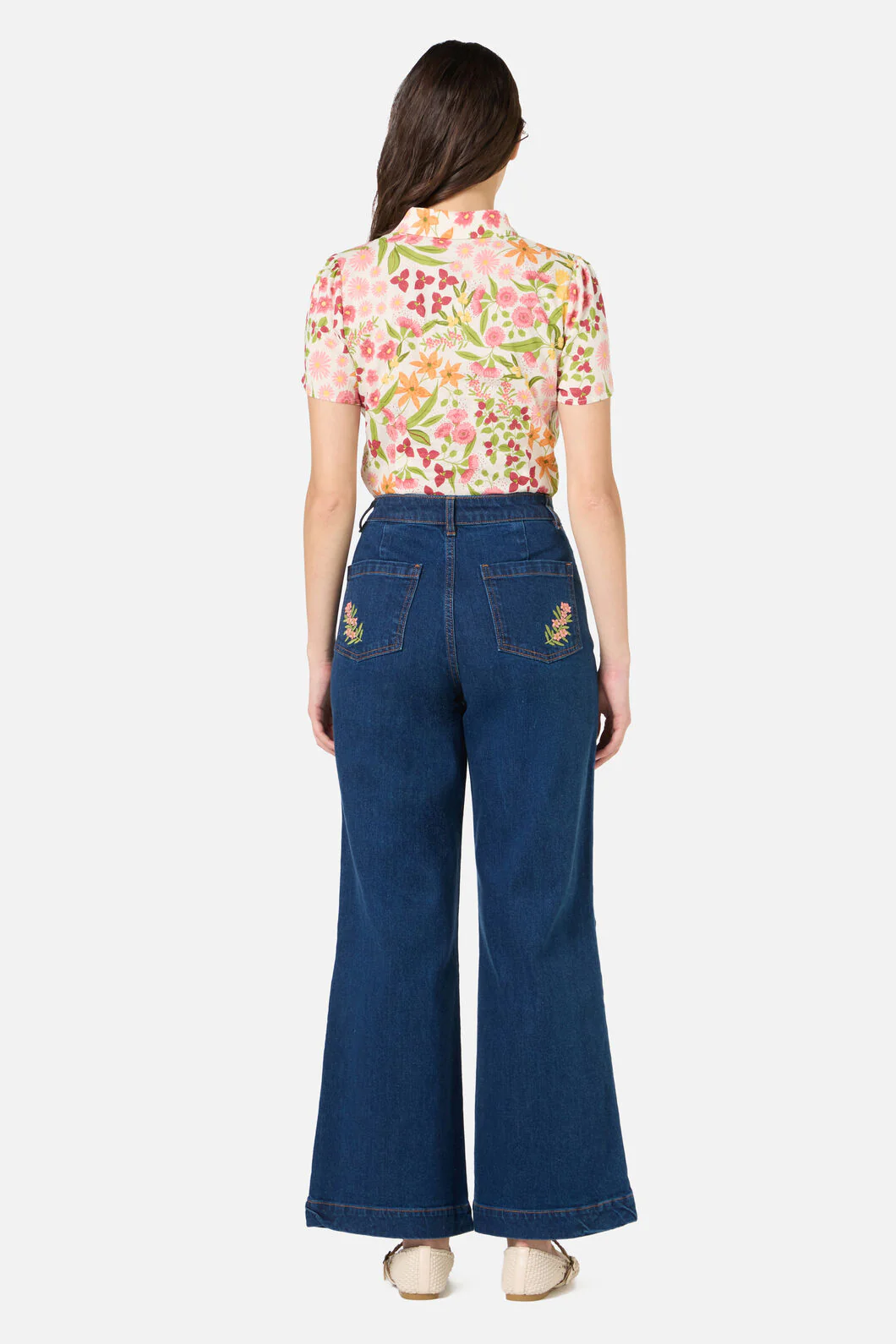 Liberty Native Emb Denim Jean - Image 4