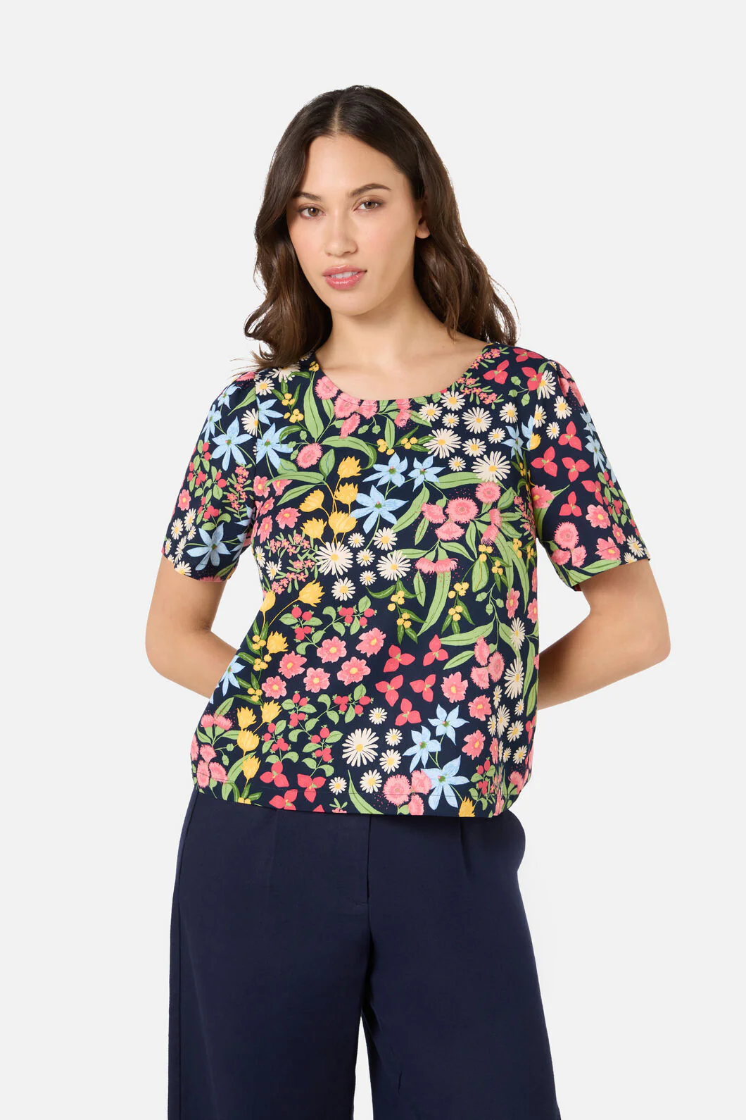 Liberty Native Sleeved Top