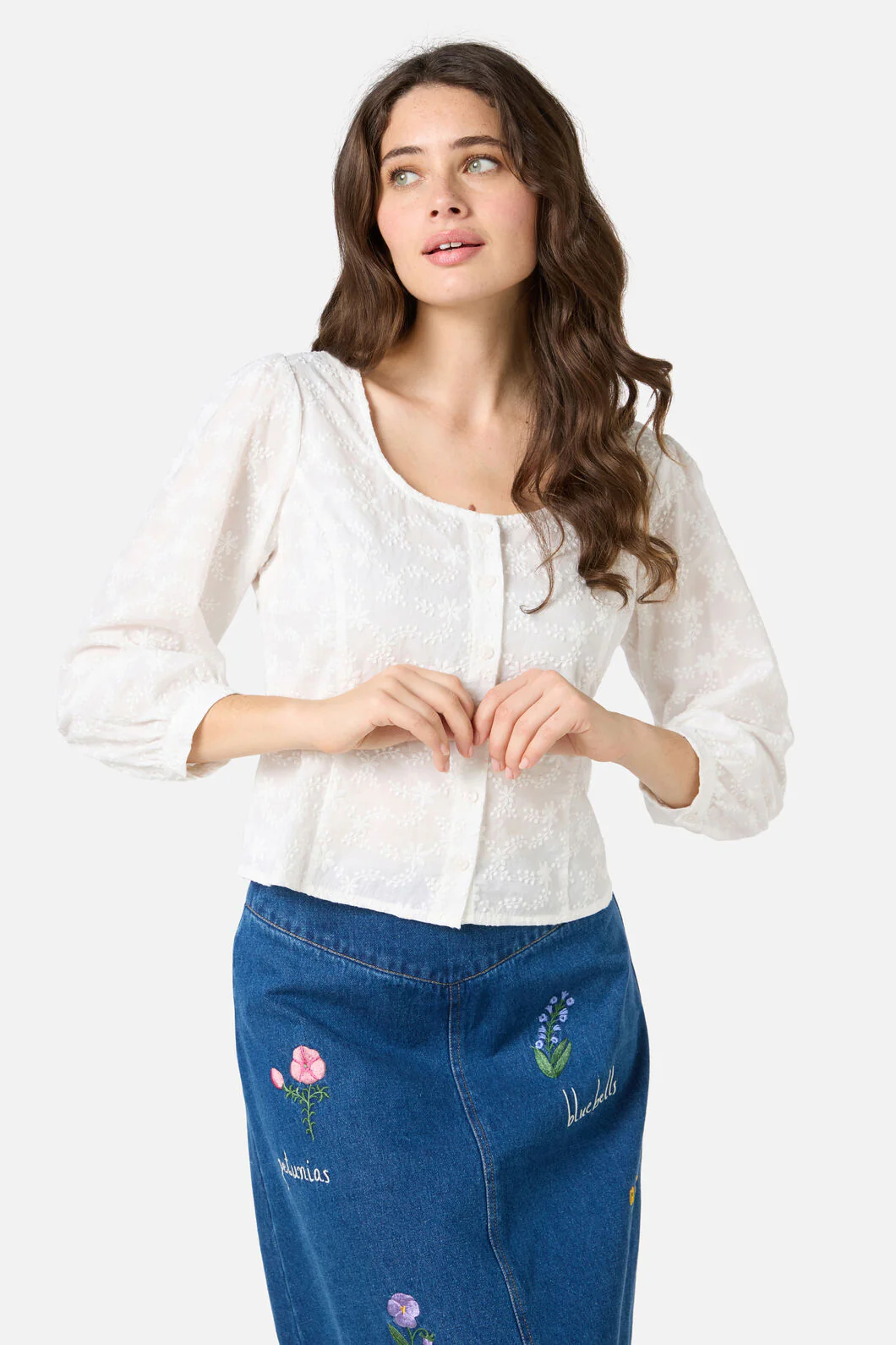 Lily Broidery Top - Image 3