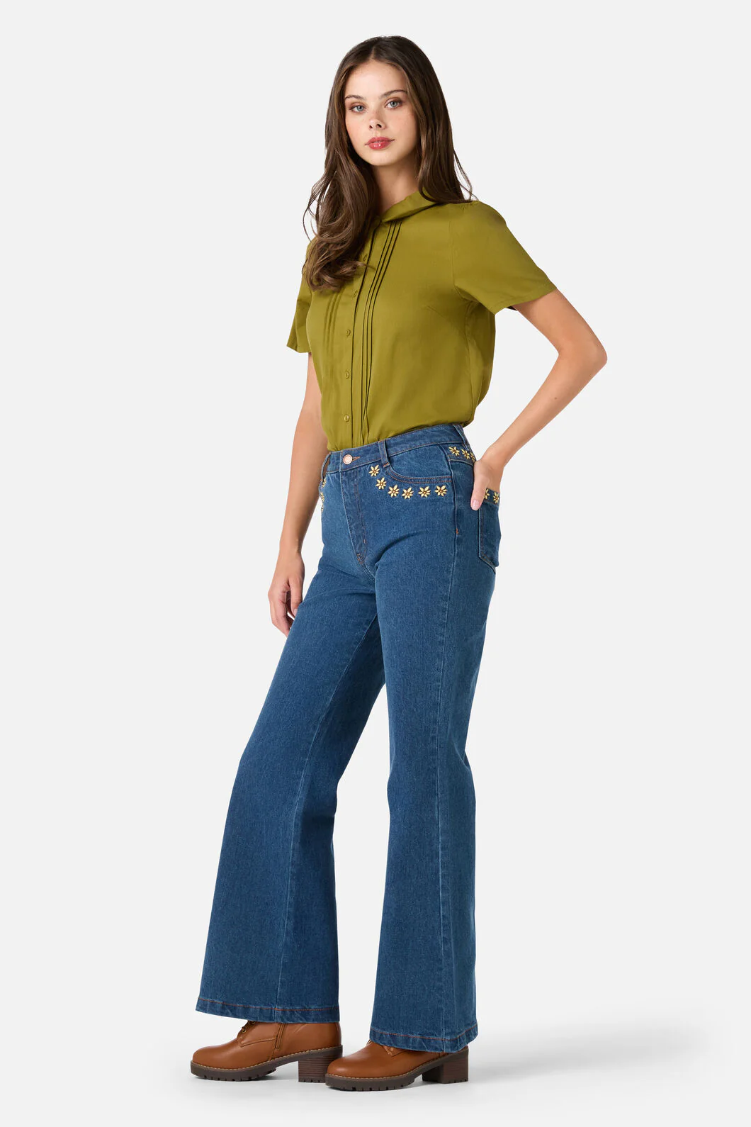 Lizzy Short Sleeve Blouse - Image 3