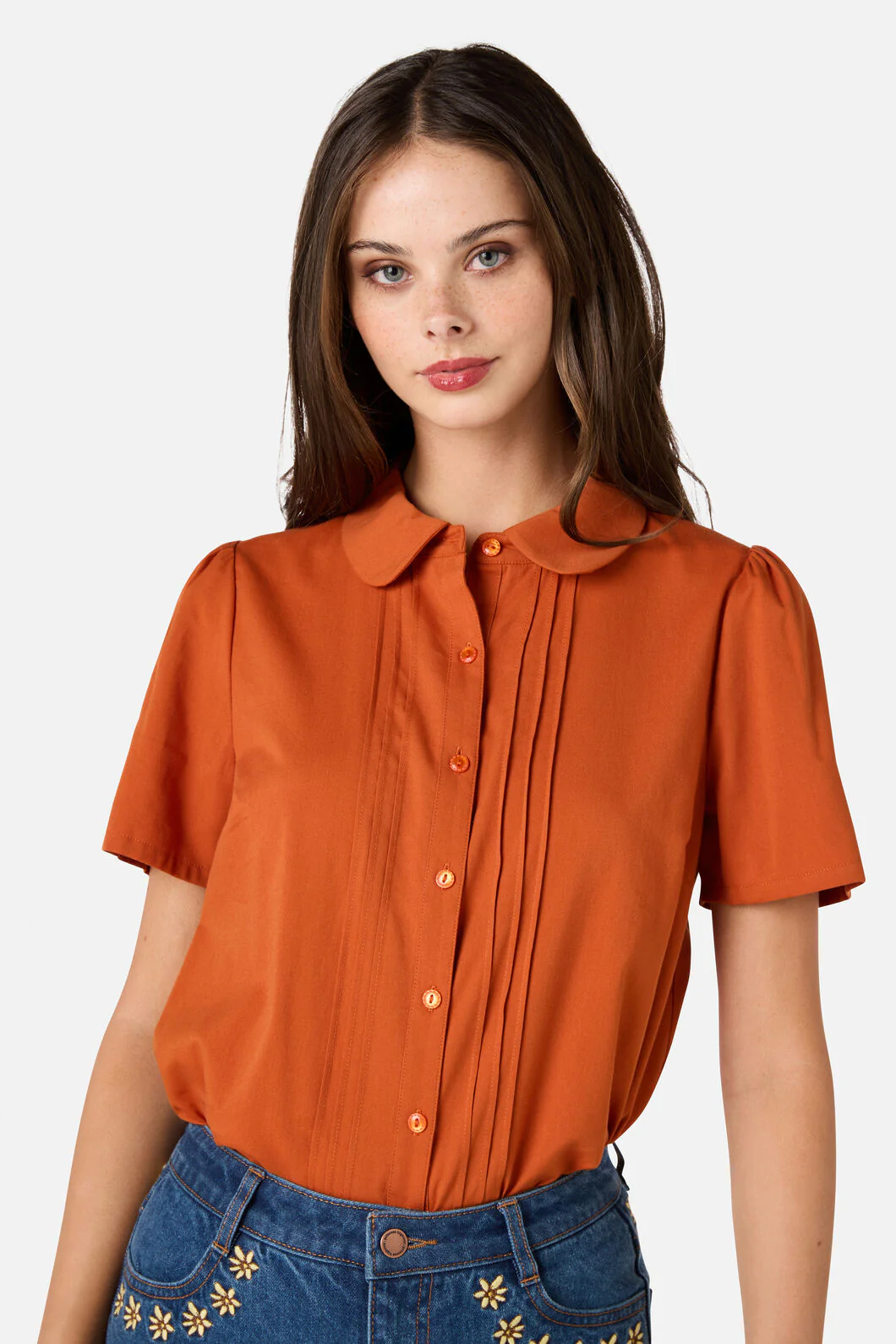 Lizzy Short Sleeve Blouse - Image 6