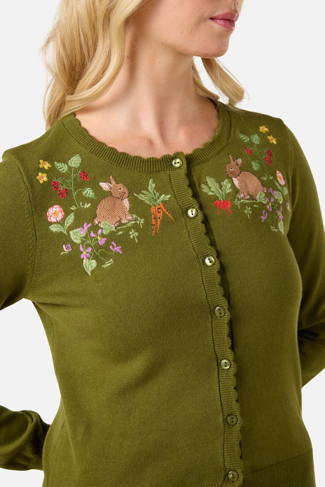 Lola Rabbit Emb Cardigan - Image 5