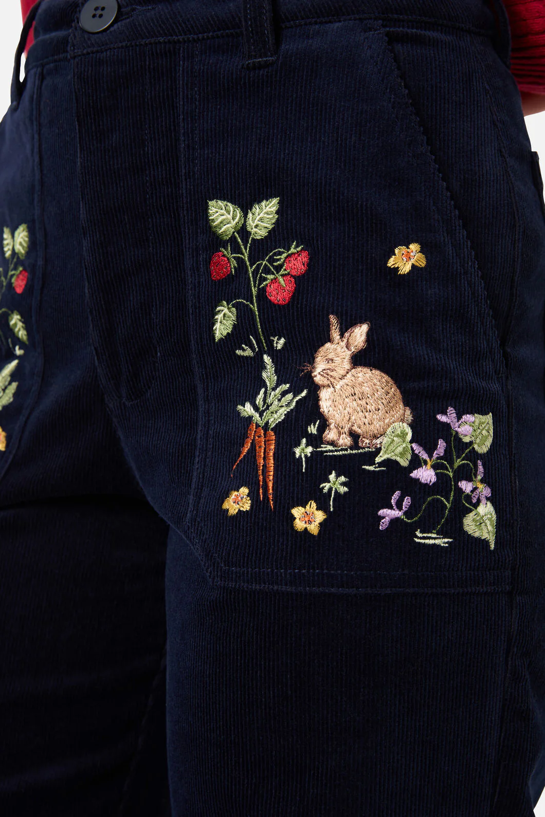 Lola Rabbit Embroidered Jean - Image 5