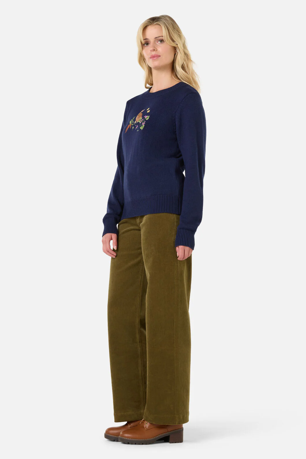 Lola Rabbit Embroidered Jumper - Image 3