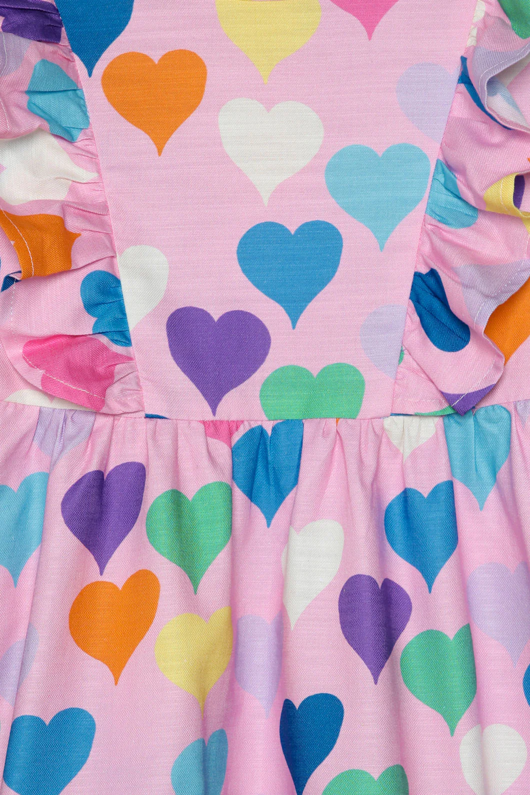 Love Heart Kids Dress - Image 3