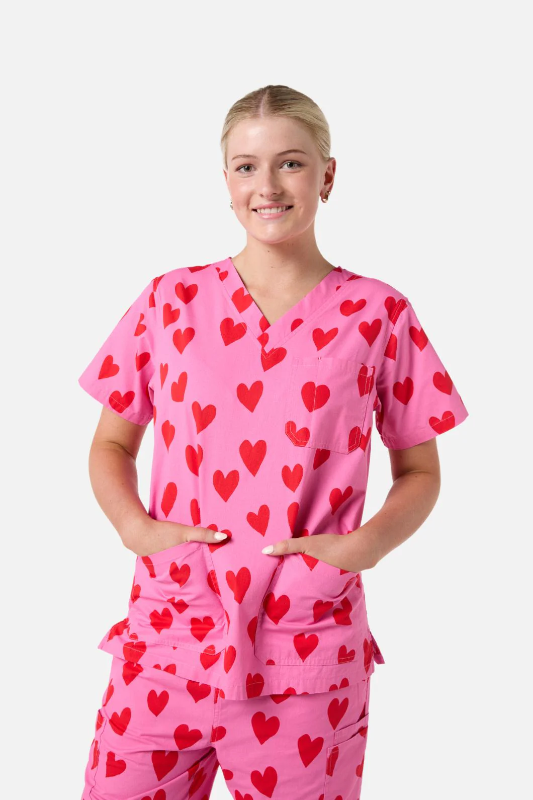 Love Hearts Scrub Set - Image 4