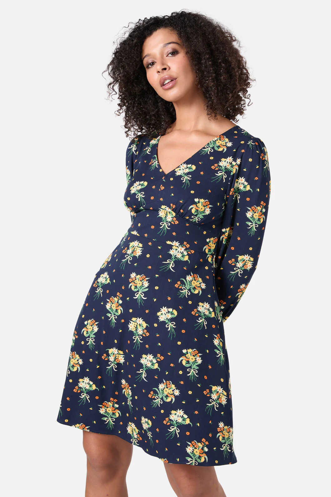 Lucia Floral Mini Dress