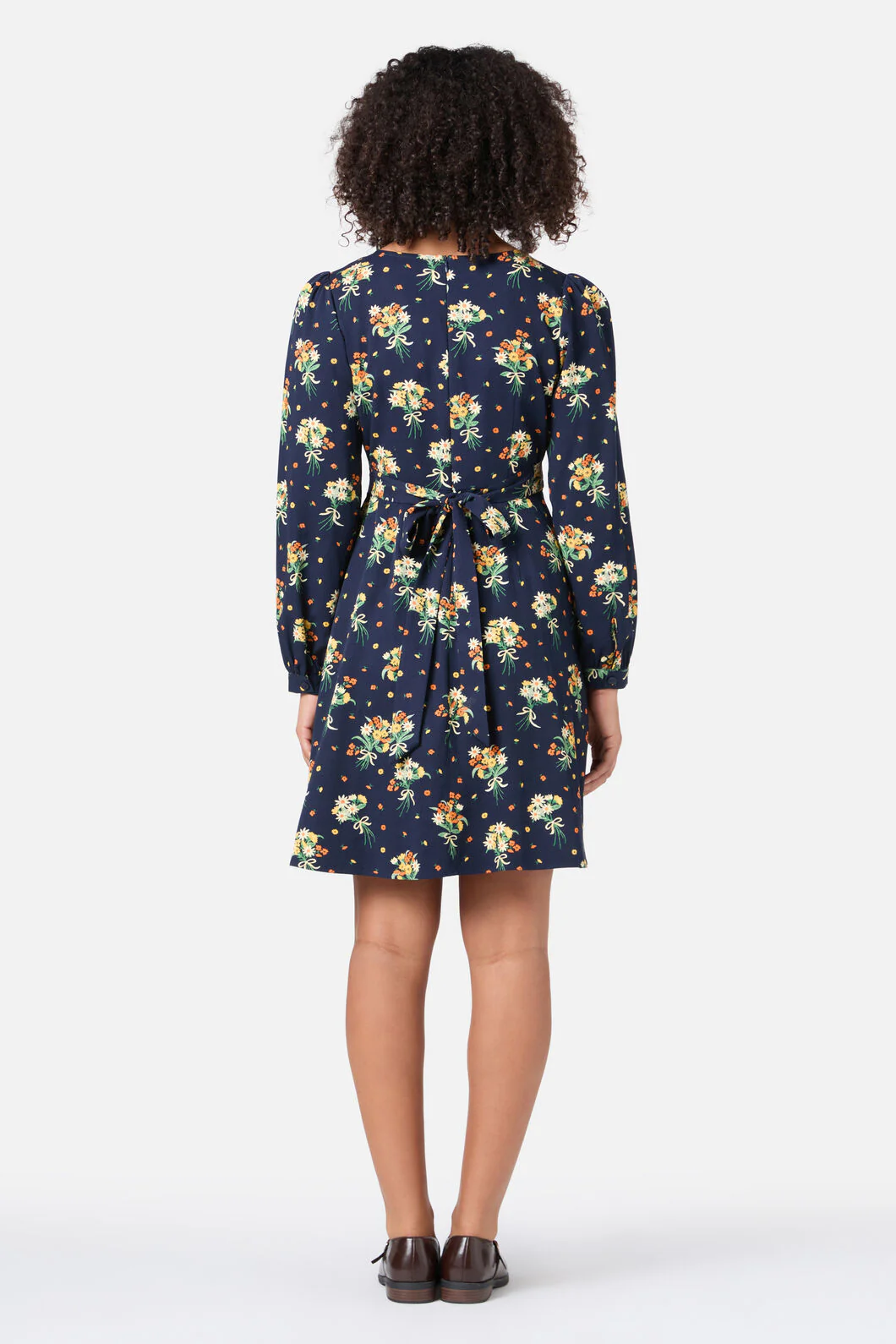 Lucia Floral Mini Dress - Image 4