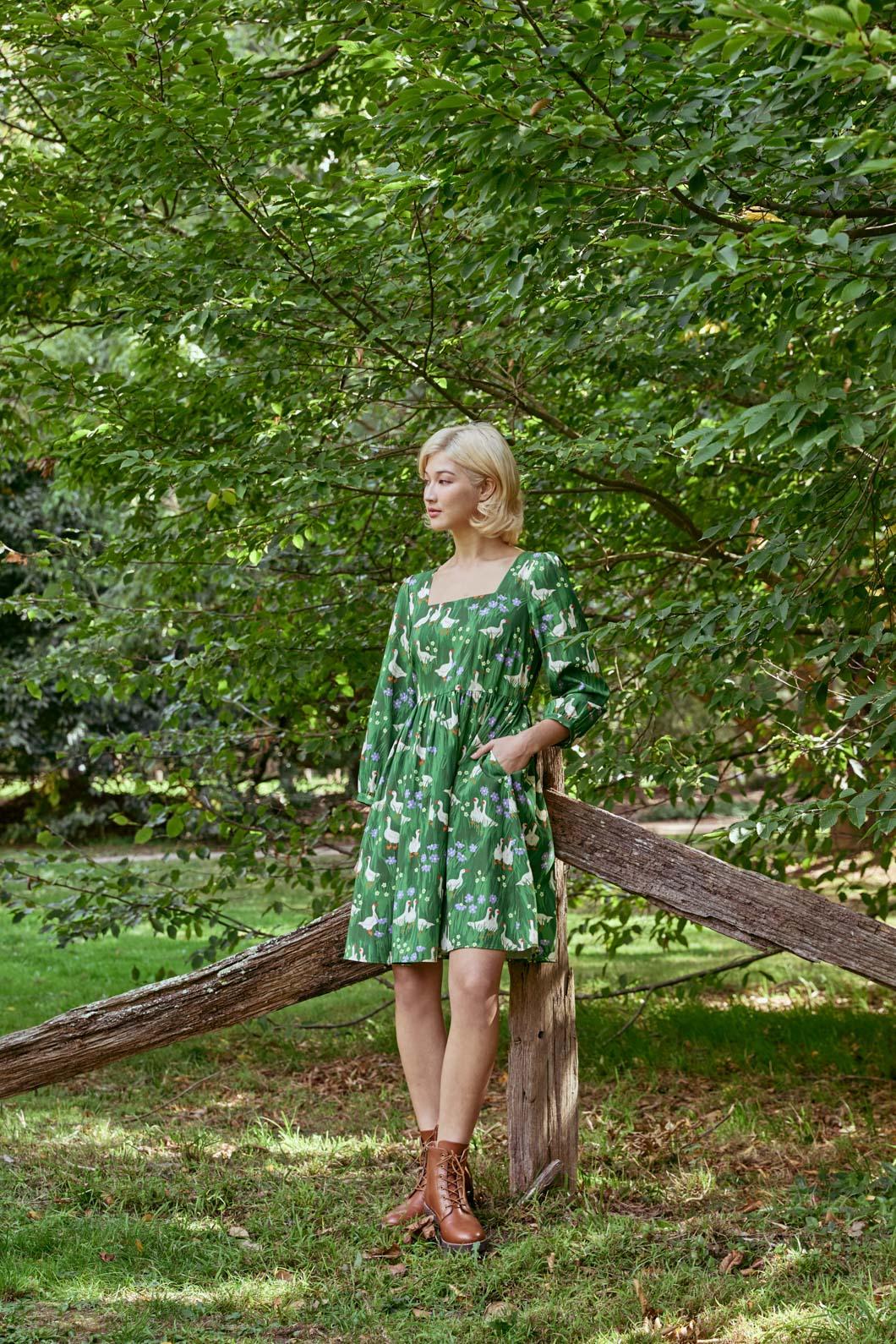 Lucy Goosey Smock Dress - Image 2