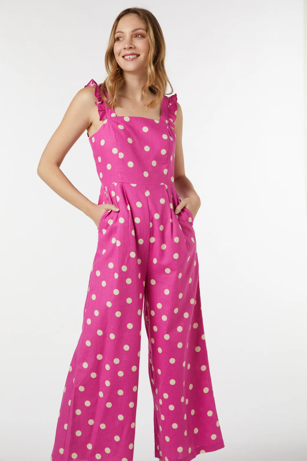 Lucy Polka Dot Jumpsuit - Image 2