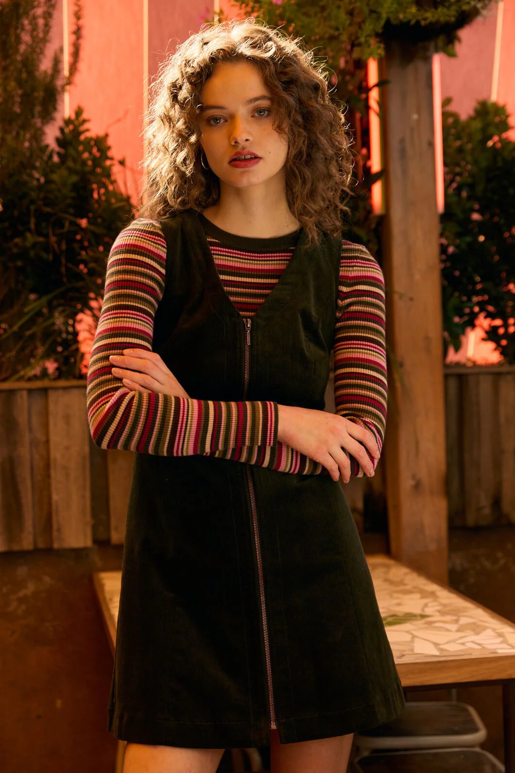 Lucy Stripe Knit Top - Image 3
