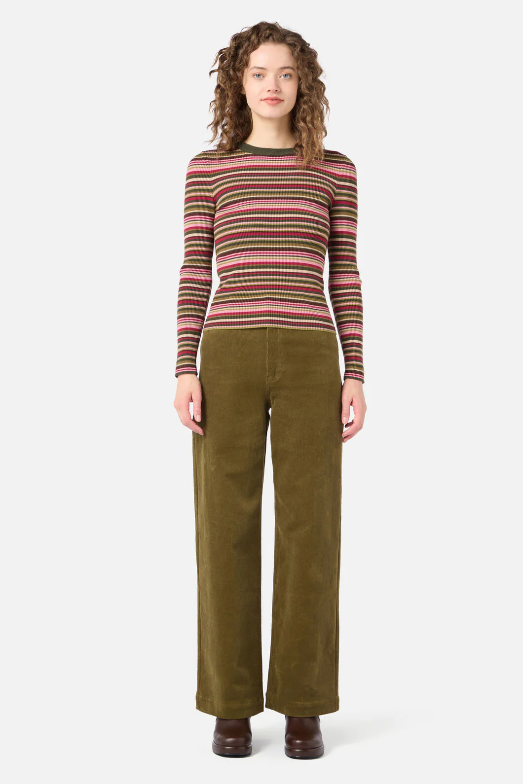 Lucy Stripe Knit Top - Image 4