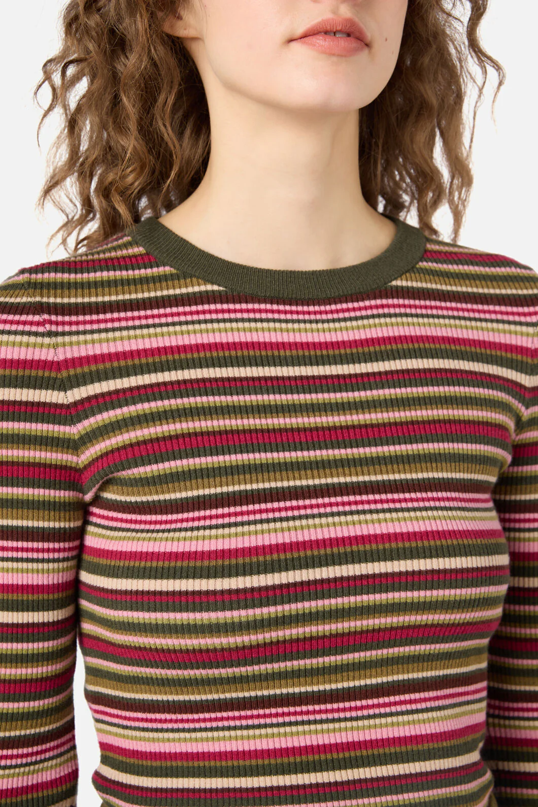 Lucy Stripe Knit Top - Image 7