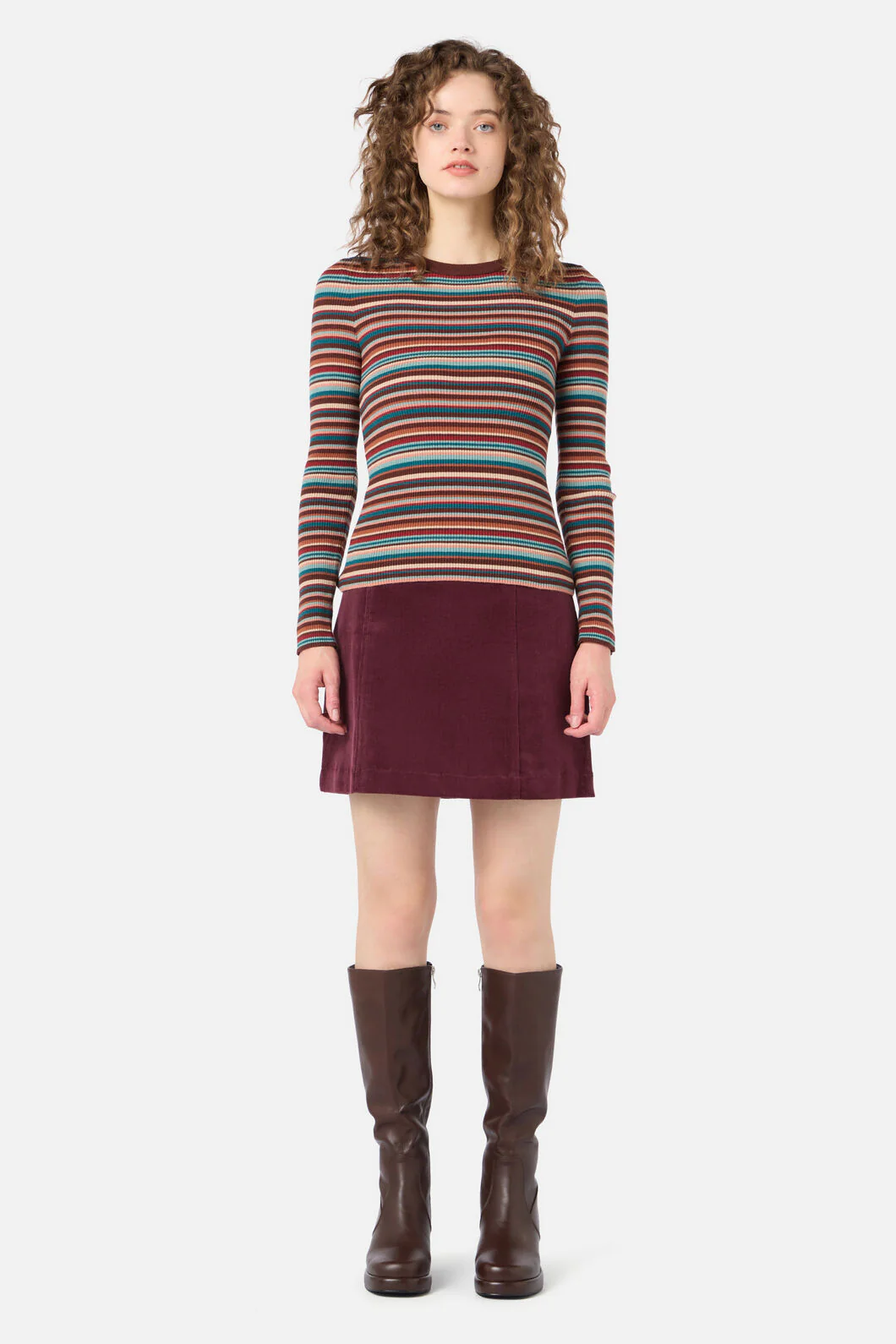 Lucy Stripe Knit Top - Image 9