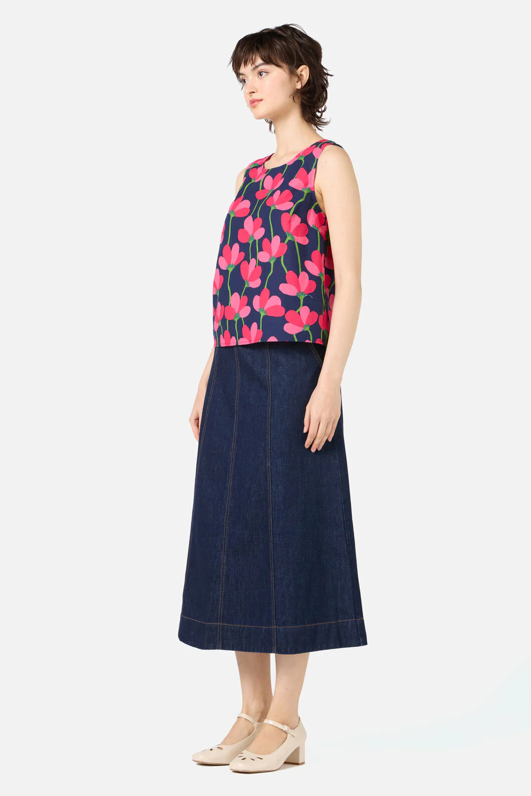 Lulu Flower Shell Top - Image 5