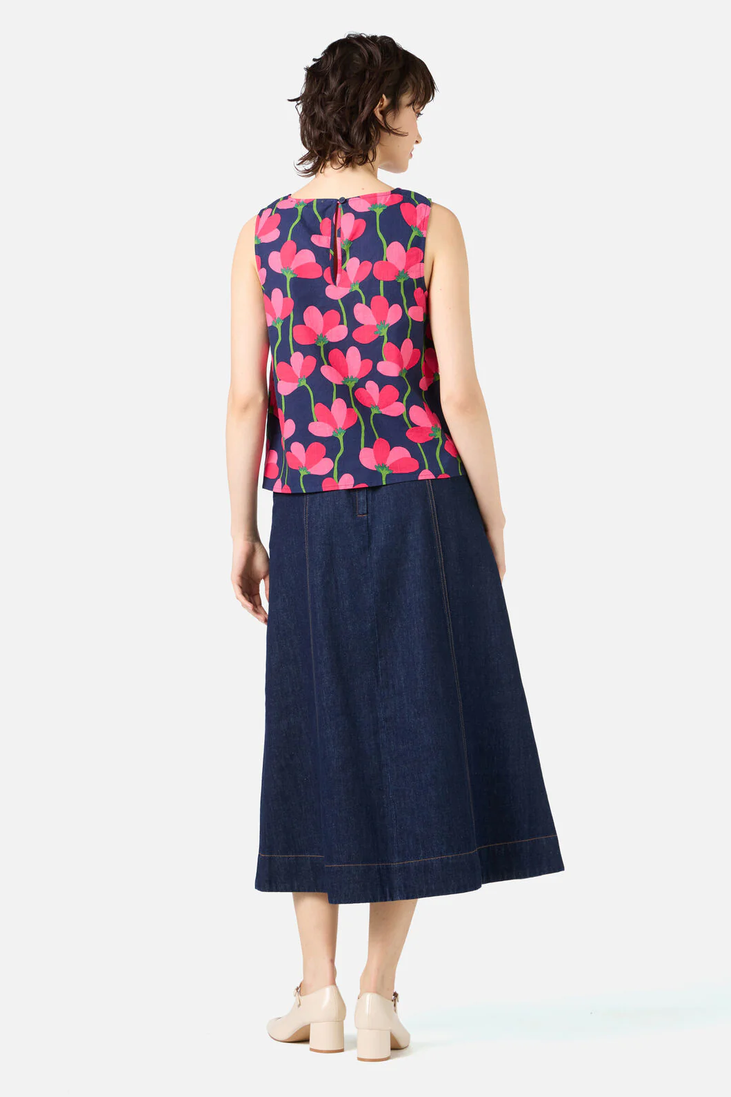 Lulu Flower Shell Top - Image 6