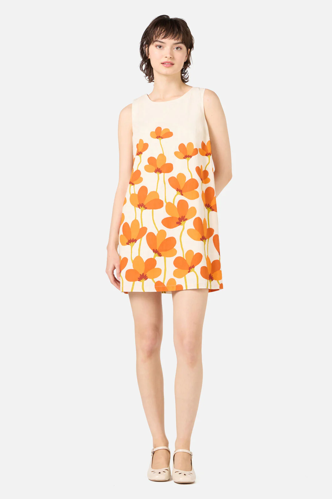Lulu Flower Shift Dress - Image 6