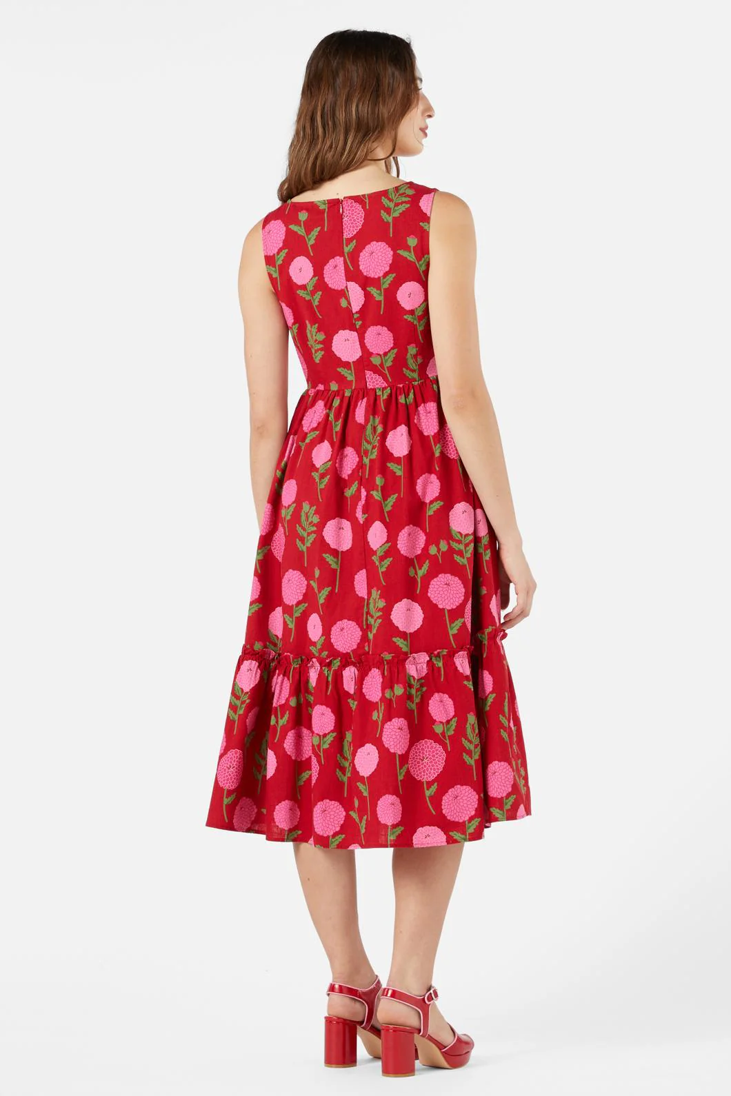 Marie Fleur Midi Dress - Image 5