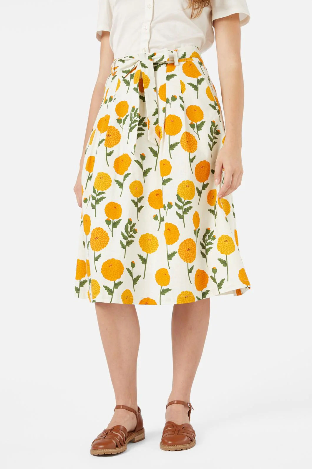 Marie Fleur Midi Skirt - Image 2