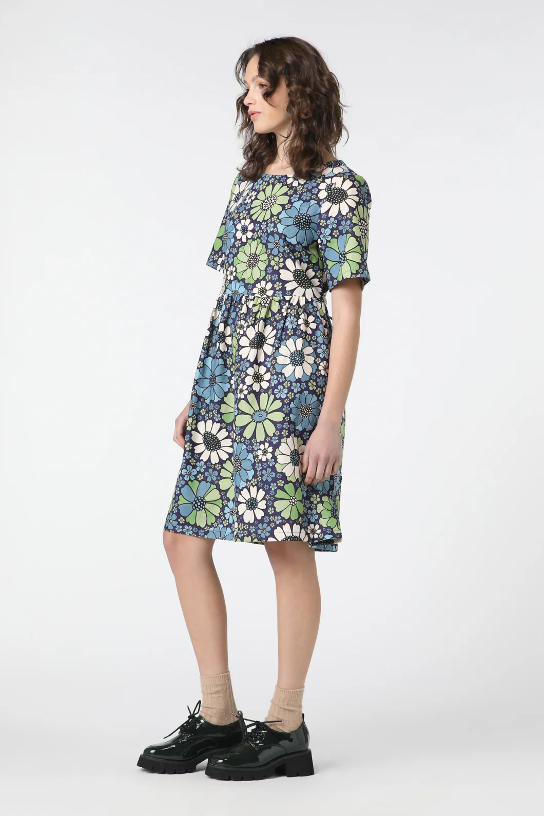 Marigold Smock Dress - Image 3