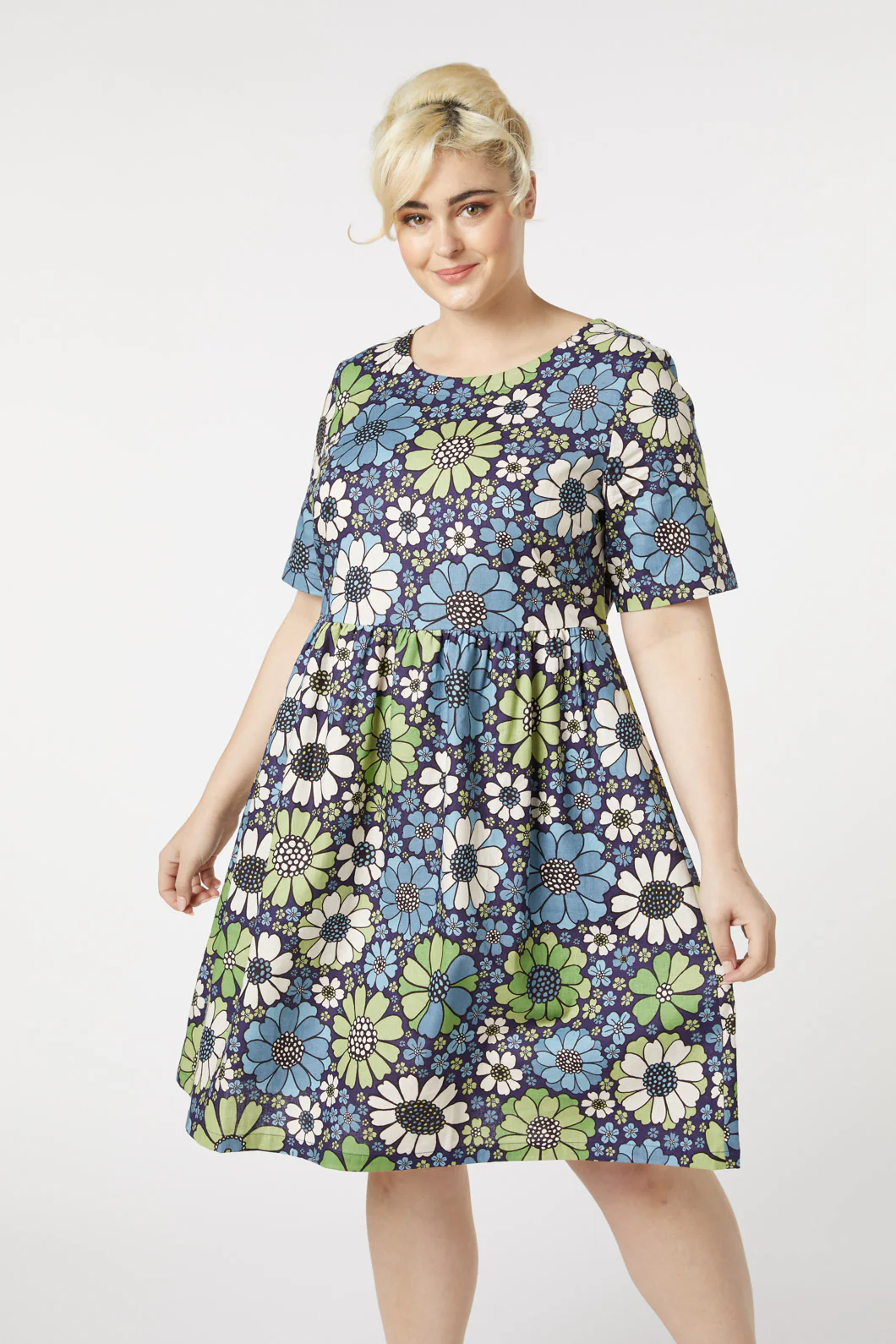 Marigold Smock Dress - Image 5