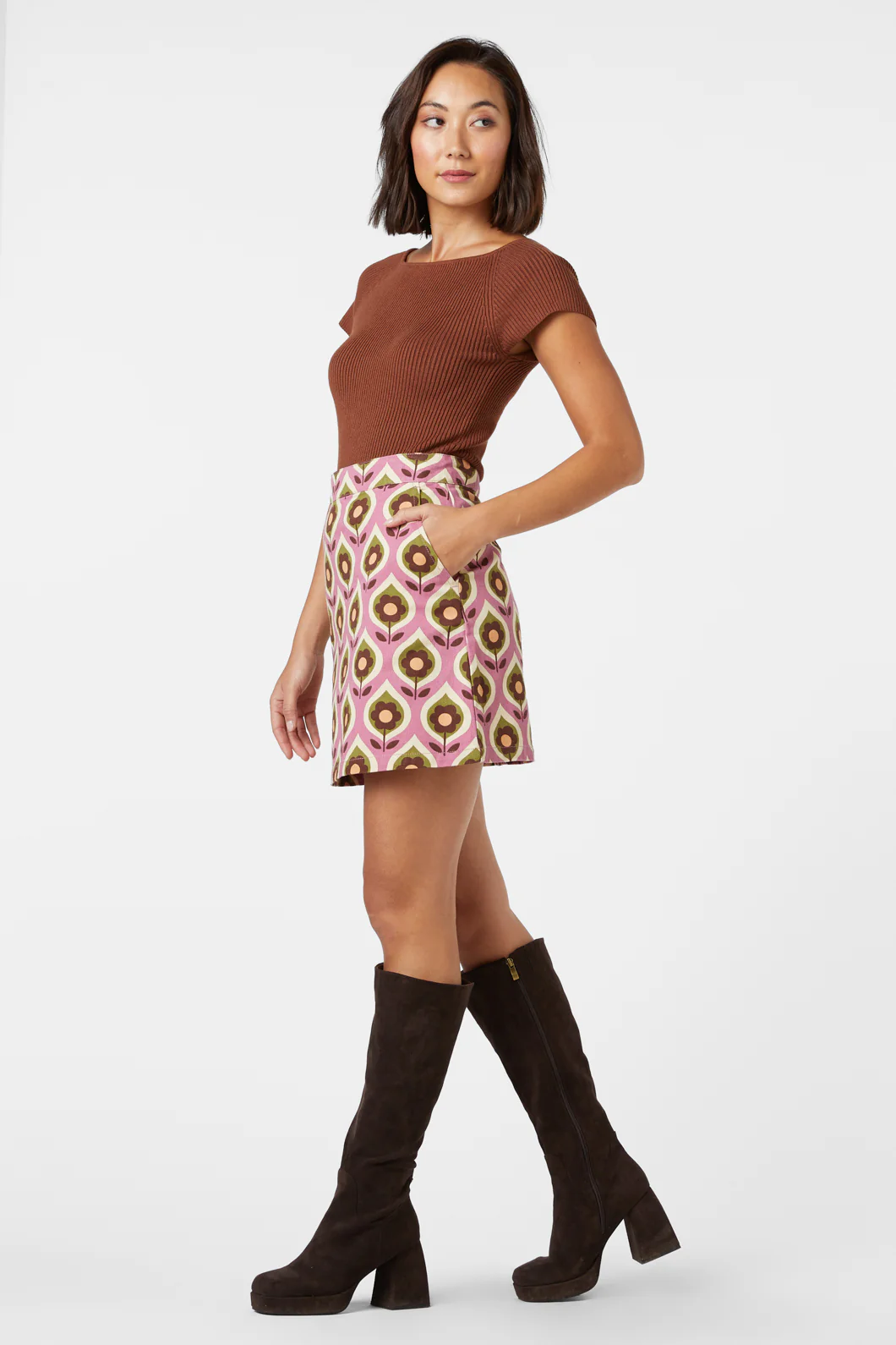 Mary Jane Drill Skirt - Image 3
