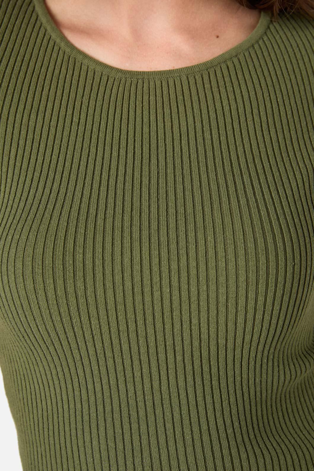 Maya Ruffle Rib Knit Top - Image 12