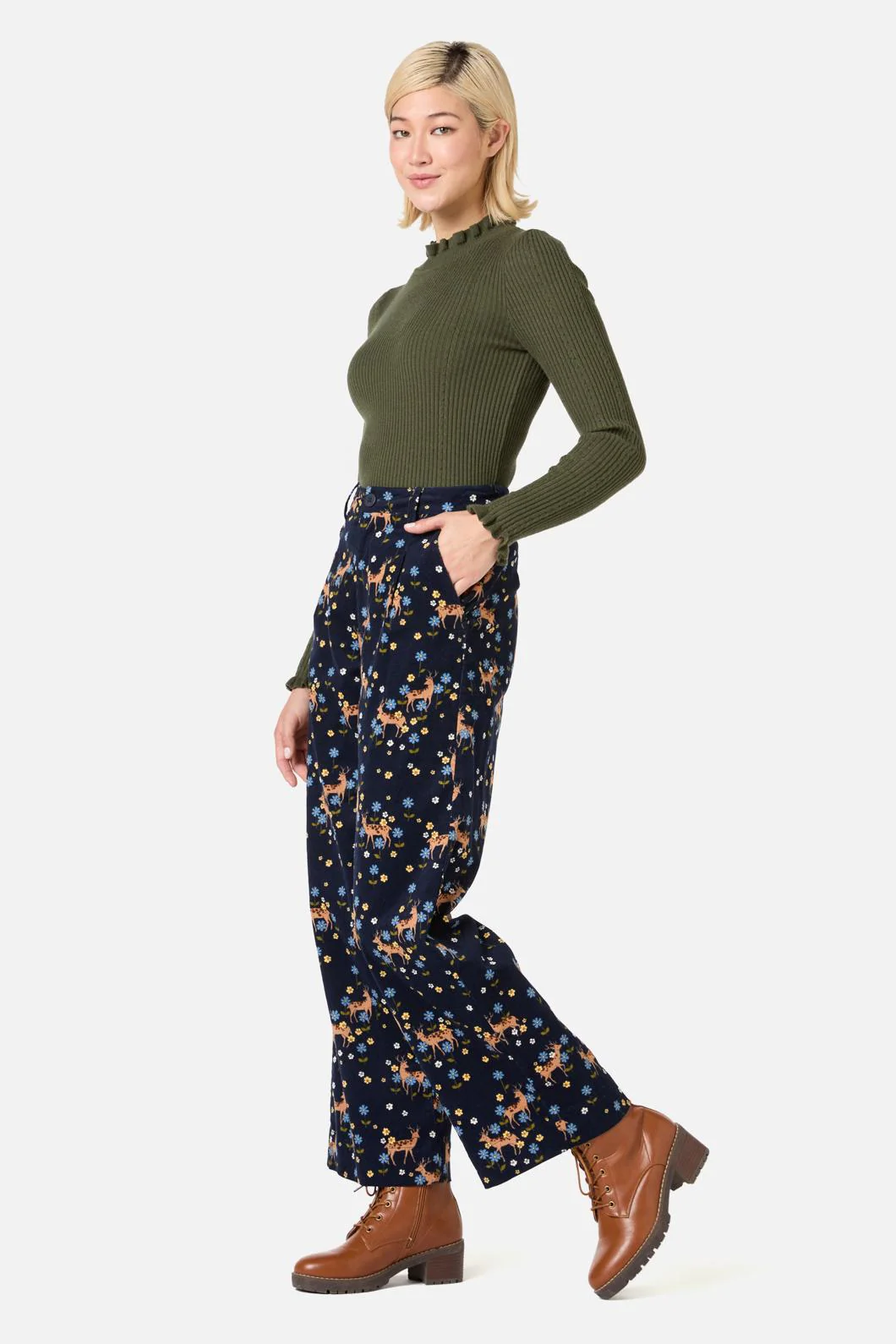 Meadow Deer Cord Pant - Image 3