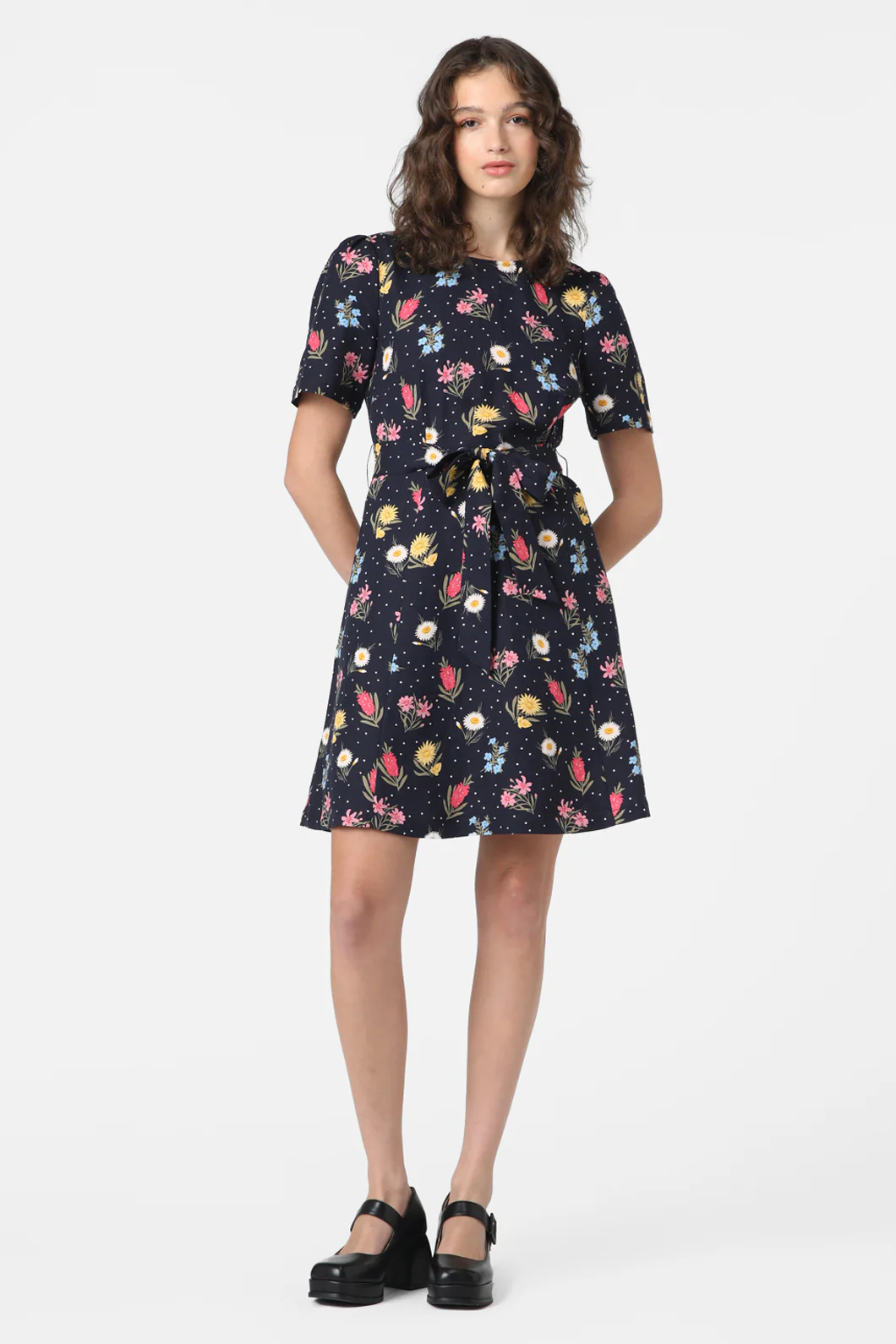 Mia Flora Mini Dress - Image 2