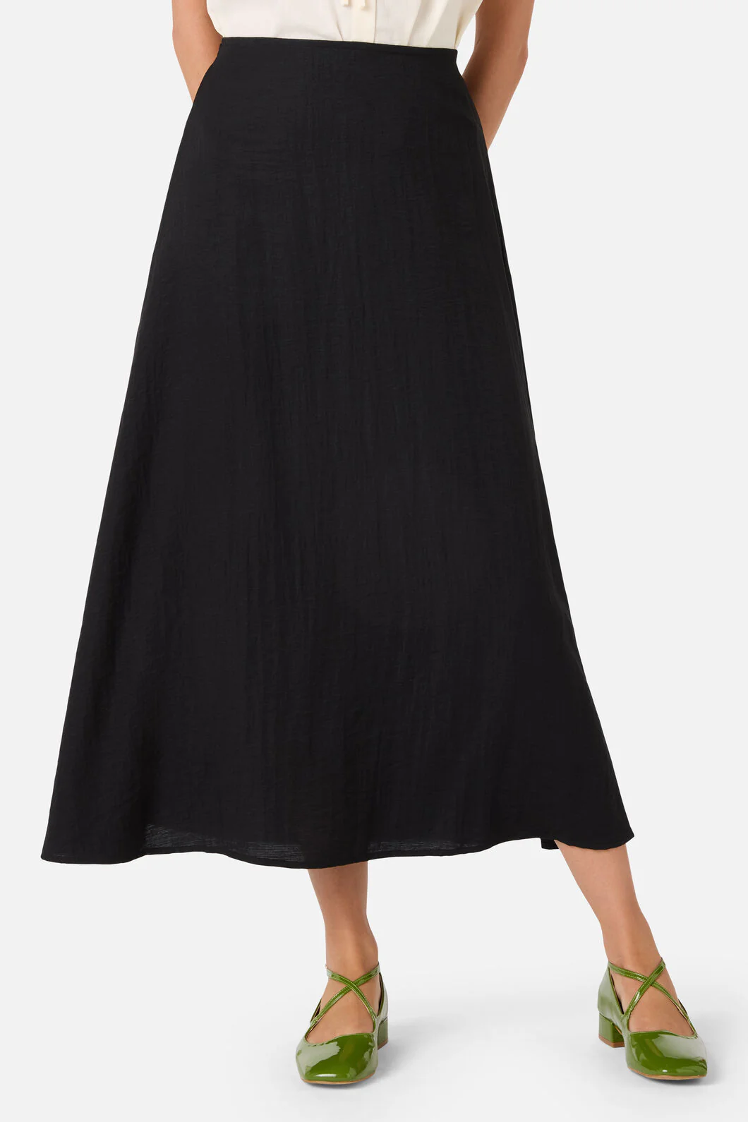 Mindy A-Line Midi Skirt - Image 2